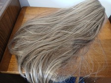 LULLA BELLZ Premium Synthetic Clip In Mellow Brown  Hair Piece New