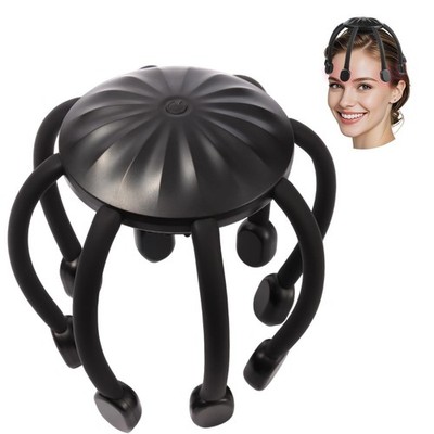 Hands-Free Scalp Massager, Electric Octopus Head Massager, Wearable Multi-Poi...