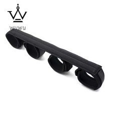 Binding Open Leg Hard Rigid Straight Line Spreader Bar Hand Cuff Ankle Cuffs