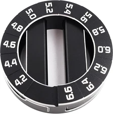 Circle Droop Gauge Aluminum Chassis Magnetic Droop Gauge 4.0-6.6Mm RC Repair Too