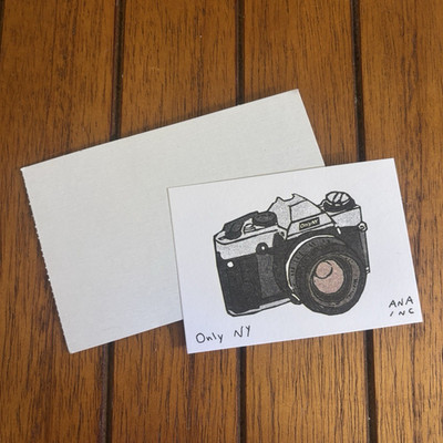 Anastasia Inciardi Only NY Camera Mini Print