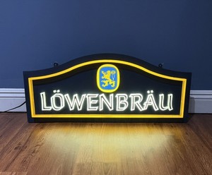 Lowenbrau Neon Beer Sign | eBay