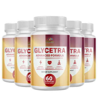Glycetra-Blood Support- 5 Bottles- 300 Capsules
