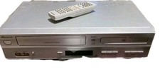Memorex MVD4544 DVD VCR Player Combo VHS 6 Head HiFi w/ Remote - Tested Working
