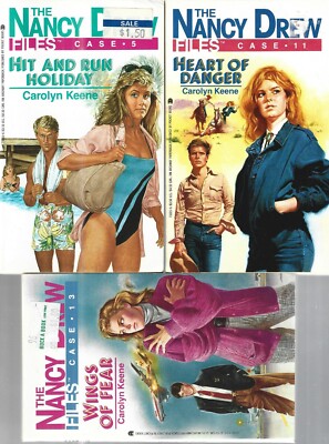 Nancy Drew Mysteries lot of 3 books by Carolyn Keene