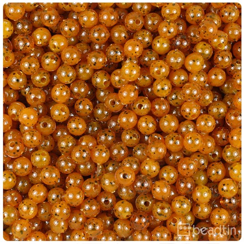 BeadTin Sparkle 6mm Round Plastic Craft Beads (500pcs) - Color choice - Picture 16 of 16