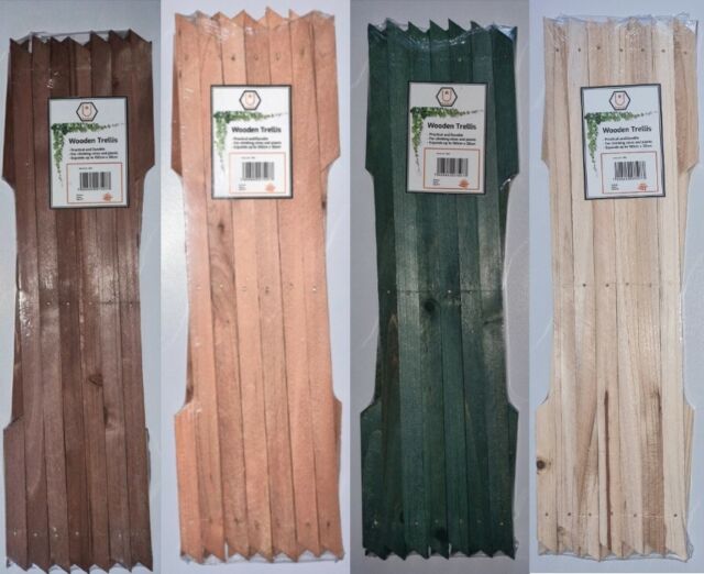 Expanding Wooden Trellis Climbing Plants Fence Panel Screening Lattice 5 Ft