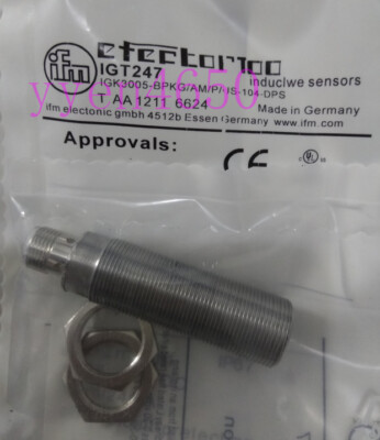 NOS INDUCTIVE PROXIMITY SENSOR automation control 4 pin IFM ELECTRONIC IGC #WD10