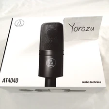 Audio-Technica AT4040 Black Cardioid Condenser Microphone Studio XLR Recording