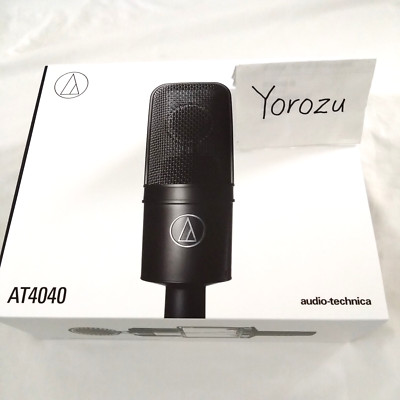 Audio-Technica AT4040 Black Cardioid Condenser Microphone Studio