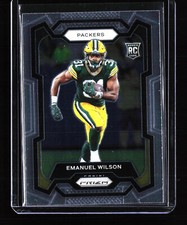 2023 Panini Prizm Emanuel Wilson #335 RC Green Bay Packers