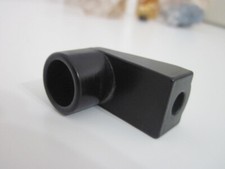 Ekornes Stressless ottoman top Metal Dowel on their hassock chair recliner Black