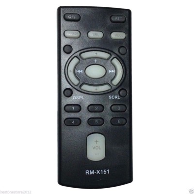 New RM-X151 RMX151 Car CD Remote f SONY CDX-F5000 CDX-F5005X CDX