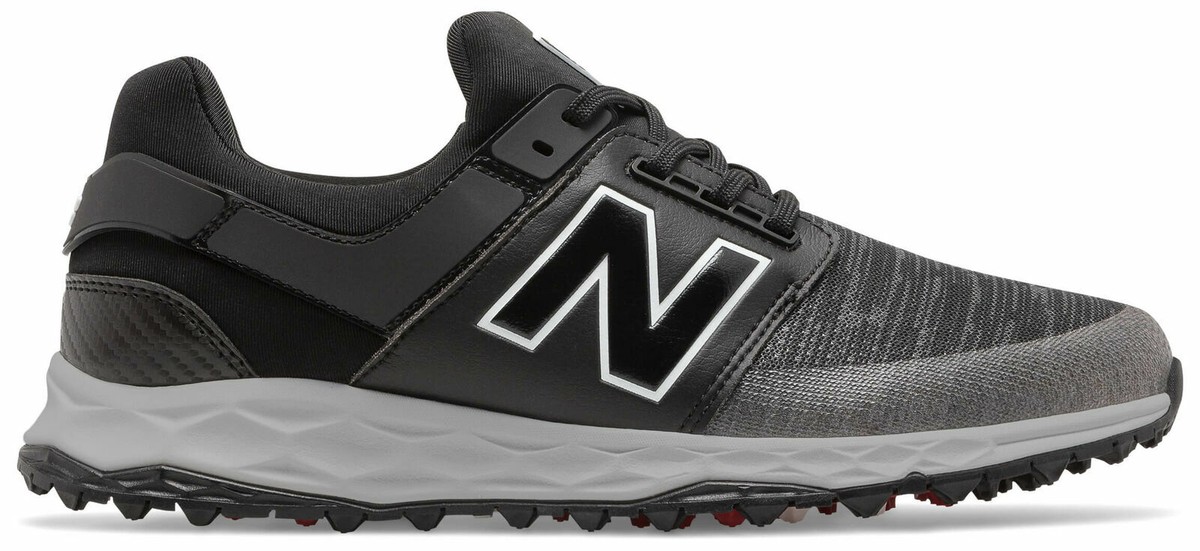 Mens New Balance Fresh Foam LinksSL Spikeless Waterproof Black