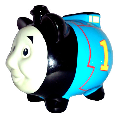 Thomas The Tank Engine Limited #1 Coin Bank F.A.B. NY Fun Collectable