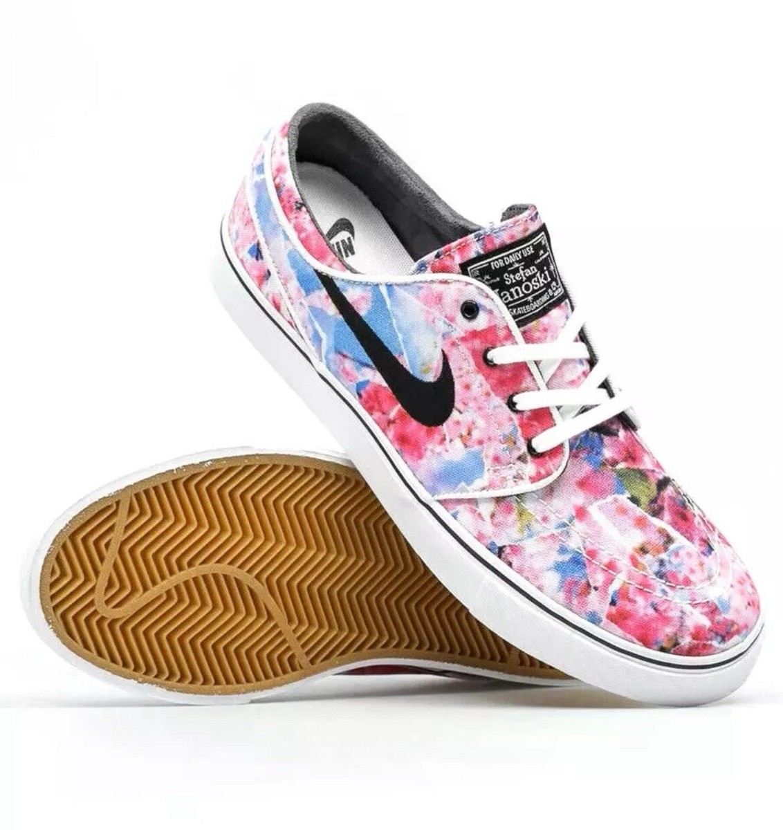 Nike Zoom Stefan Janoski Canvas Premium Cherry Blossom Size UK 9