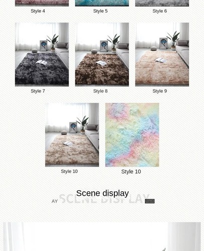 Luxury Fluffy Rug Ultra Soft Shag Carpet For Bedroom Living Room Big Area Rugs . - Picture 19 of 27