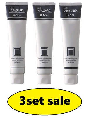 Sangi APAGARD ROYAL Nanotechnologie Dentifrice Blanchissant 135g Lot de