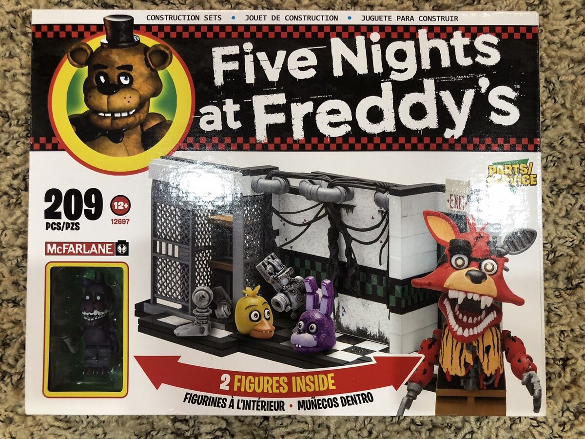 I recently got the mcfarlene toys fnaf 2 parts and service set