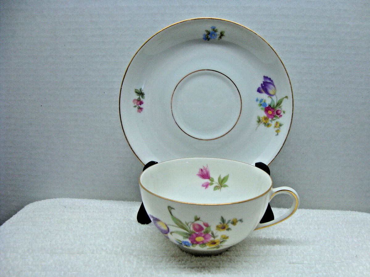 Thomas Sevres Bavaria Porcelain Cup And Saucer, #3557 | eBay
