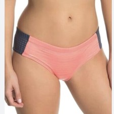NWOT Nike Shine Stripe Hipster Swim Bottom Sz L