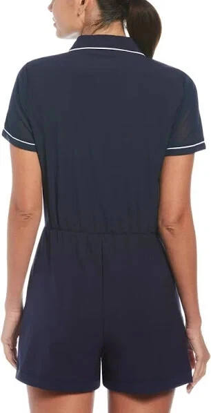 NUEVO Mameluco Original Penguin Veronica Manga Corta Negro Iris Talla XL/100% AUTÉNTICO Foto 2 de 4