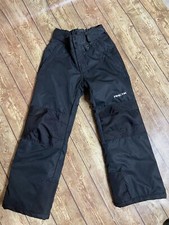 Arctix Kids Black Youth Unisex Insulated Snow Pants Size Small Ski Pants