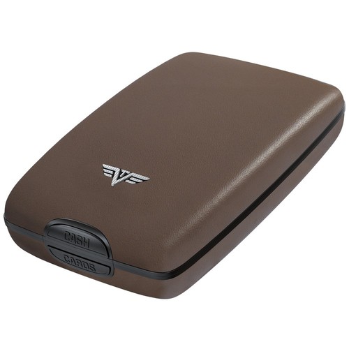 TRU VIRTU Leather & Aluminium Rfid Purse Money Clip Wallet Purse - Picture 14 of 31