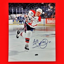 Autographed Al Iafrate Washington Capitals Photo - X1