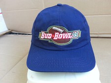 Bud Bowl 99 Snapback Hat Baseball Cap Vintage Vintage USA Football USA MADE!