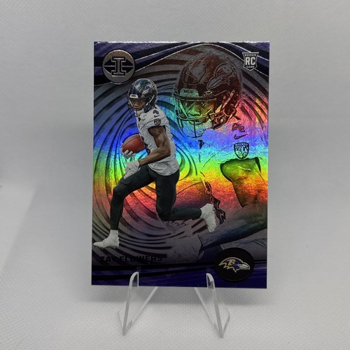2023 Panini Illusions - #10 Zay Flowers (RC) NFL Baltimore Ravens Rainbow Card