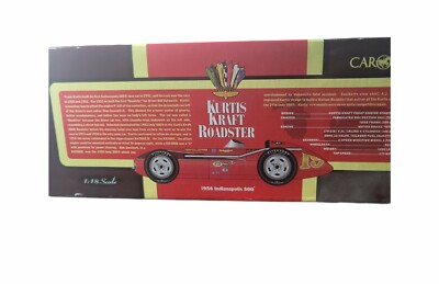 Carousel 1 1956 Roger Ward Filter Queen Special Indy 500 1:18 Diecast Car 4503