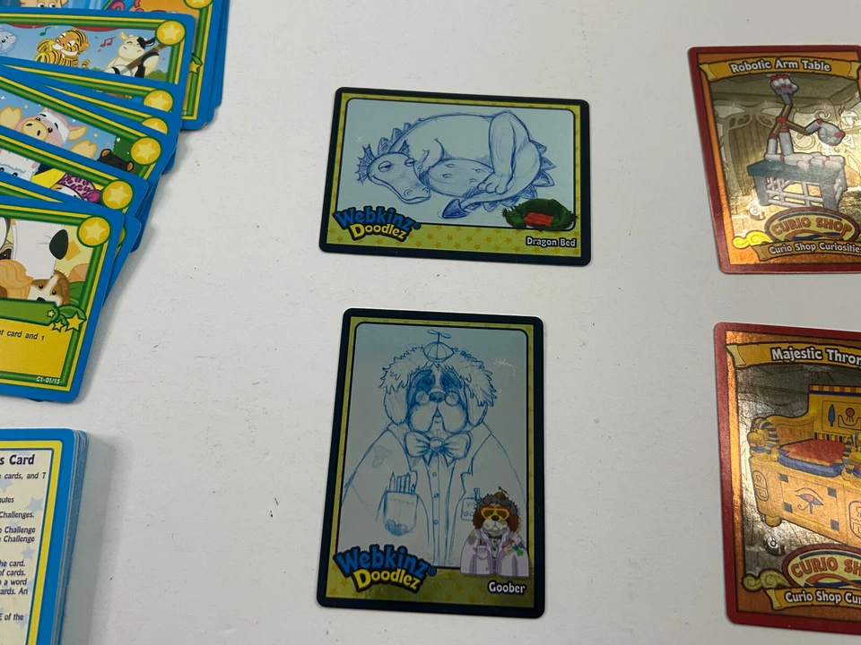 Webkinz Trading Cards Series 1 (Regular & Challenge 79/80) + Curios & Doodlez - Image 4 of 4