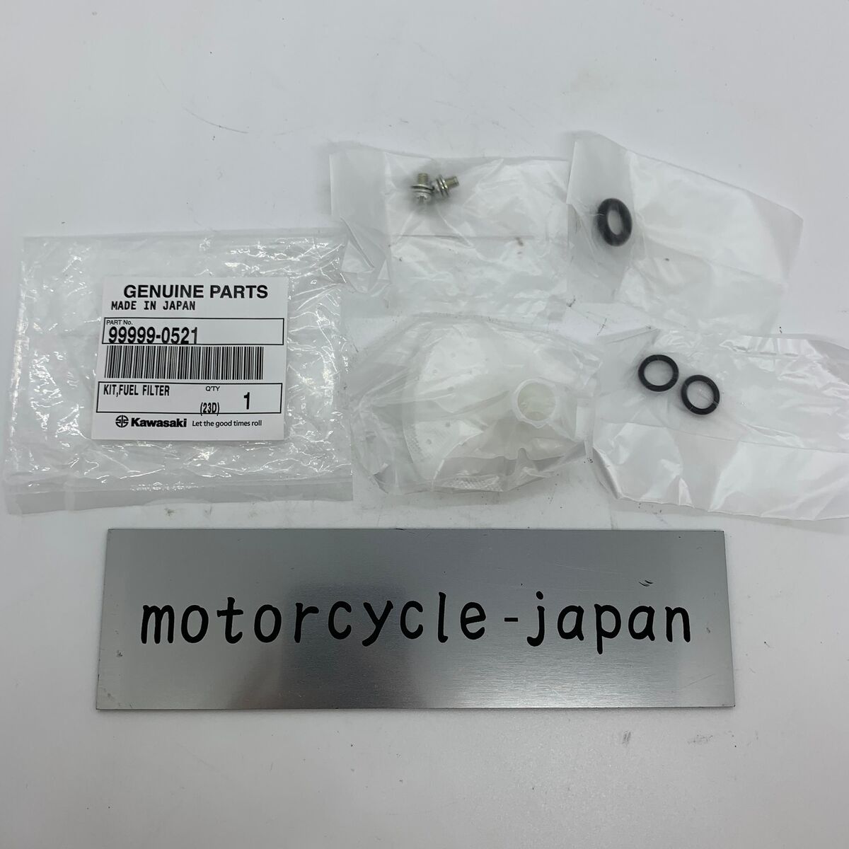 KAWASAKI Genuine ZX1002MMFNL Fuel Filter Kit 99999-0521 | eBay