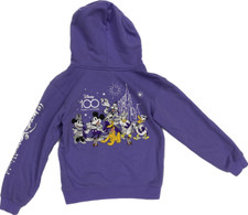 Disney 100 Years of Wonder Purple Embroidered Hoodie Youth US/AU 9/10