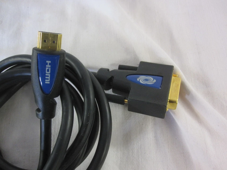 DVI-D TO DVI-D Cable Male To Male and DVI-D To HDMI Monitor Display DVI Cables - Image 2 of 4