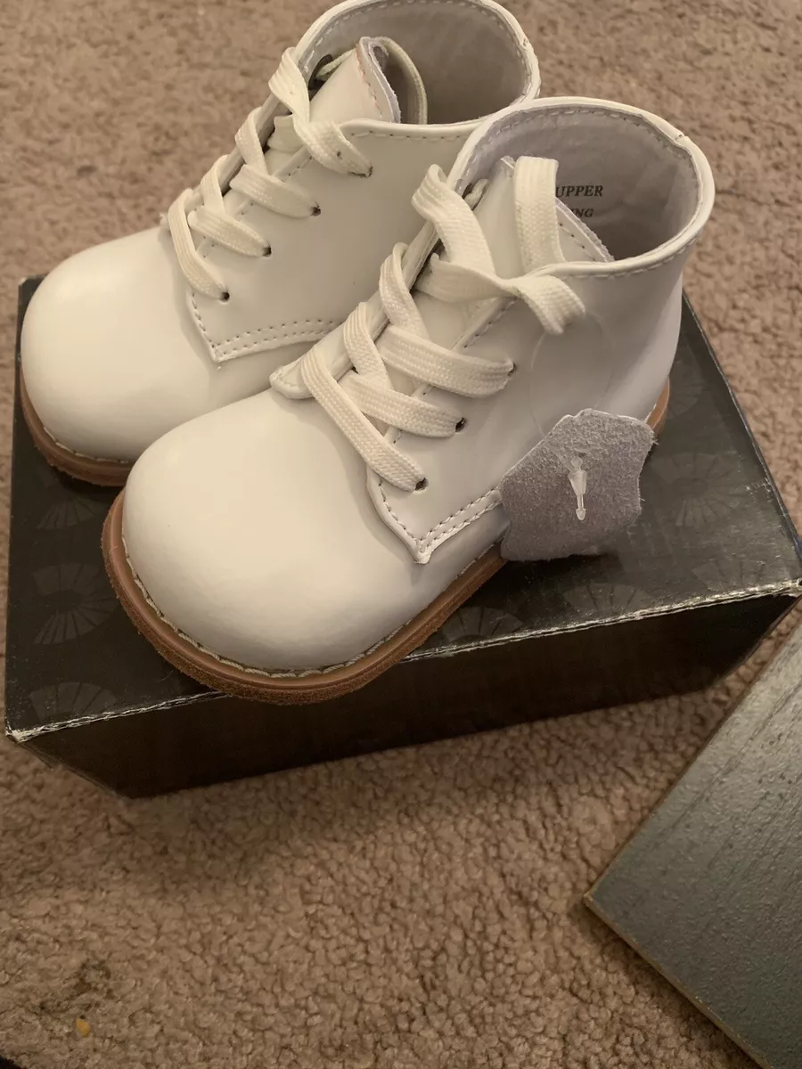 Cavoo Walker Unisex White Baby Shoes US 3.5