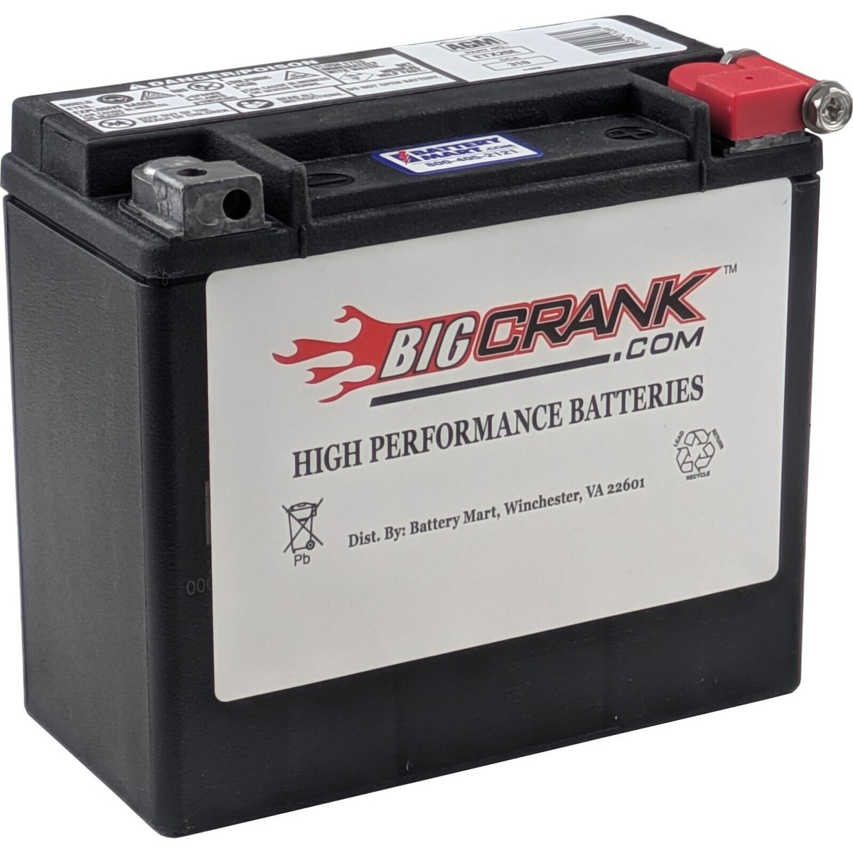 USA-Made Big Crank™ ETX20L Battery [ETX-20L] 83996010864| eBay