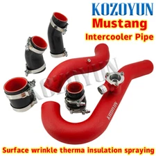 Intercooler Intake pipe Charge Pipe kit for Ford Mustang Coupe EcoBoost 15+ 2.3L