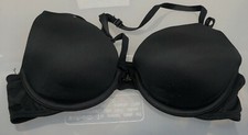 Victorias Secret Bra Womens 34B Black Everywhere Push-Up Bralette Brassiere
