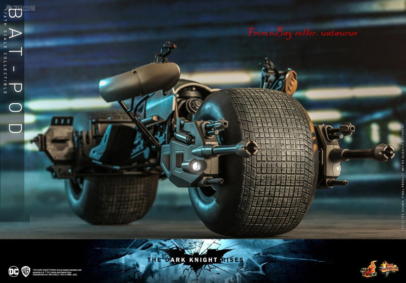Perfect Hot Toys 1/6 Mms591 Bat-Pod Batman: The Dark Knight Rises