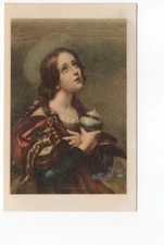 1935 The Magdalene - Uffizi Museum Mini Postcard – 55x84