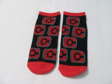 NEW ONE SIZE FITS MOST SHOE SZ 6-12 MEN'S LOW CUT SOCKS - JUSTICE LEAGUE