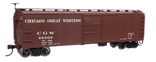 NUEVO VAGÓN WALTHERS MAINLINE RTR HO CGW CHICAGO GREAT WESTERN X-29 - 85806 | Zustand: New