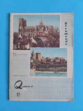 QUADERNO NUOVO - ANNI '60 - SERIE GIRAMONDO - PIGNA - FRANCIA REIMS AVIGNONE 