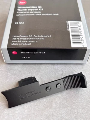 High Quality Aluminum Thumb Support Thumb Up Grip Mount Hot Shoe for Leica Q3 - Image 1 of 4