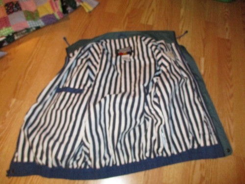 Bertam Boats  wind rain jacket small  Hartwell Via Sport navy spruce - Picture 2 of 4