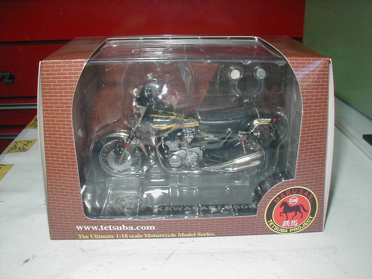 KAWASAKI Z2 750RS 1/18 Marusan Tetsuba Project Candy Yellow