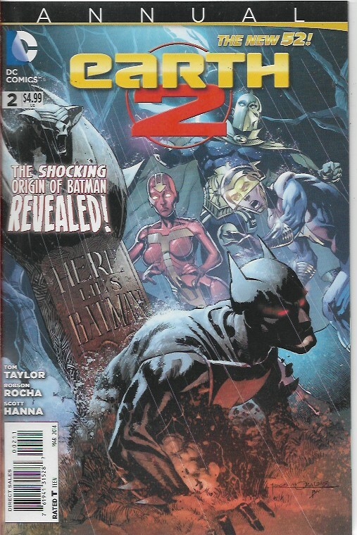 EARTH 2 ANNUAL #2 - New 52 - Back Issue (S)