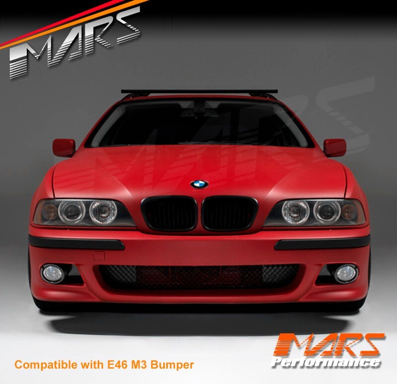 Yellow Fog Lights Foglights For BMW E39 M5 Bumper / E46 Mtech 2 Front Bumper 234822959542 6